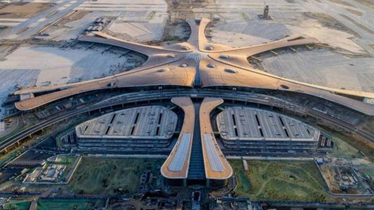 Ολοκληρώθηκε η κατασκευή του νέου διεθνούς αεροδρομίου στο Πεκίνο