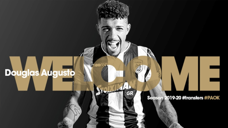 Επίσημα στον ΠΑΟΚ ο Ντόουγκλας Αουγκούστο