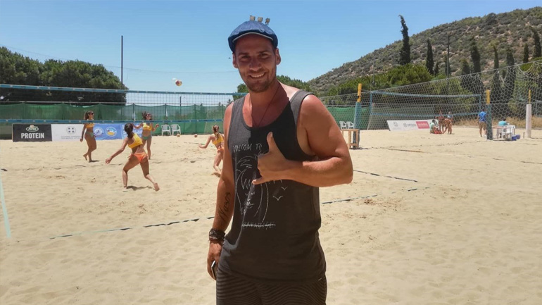 Μπελιγράτης: «Δίπλα στην Ομοσπονδία για την ανάπτυξη του μπιτς βόλεϊ»