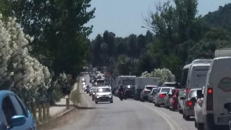 Χαλκιδική: Αυξημένη κίνηση στον δρόμο από Καλλιθέα προς Κρυοπηγή λόγω εργασιών