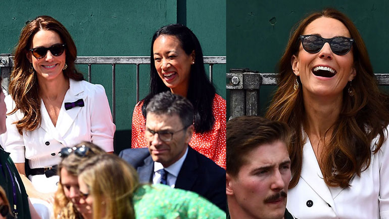 Wimbledon: H Kate Middleton προτίμησε μια «απλή θέση» και όχι το βασιλικό θεωρείο