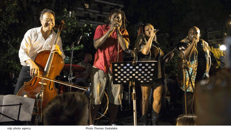 Οι τρεις ημέρες του Γιο Γιο Μα στην Αθήνα