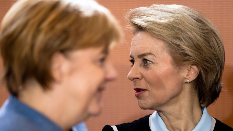 Κλυδωνισμούς στην κυβέρνηση Μέρκελ προκαλεί ο διορισμός της Ούρσουλα φον ντερ Λάιεν
