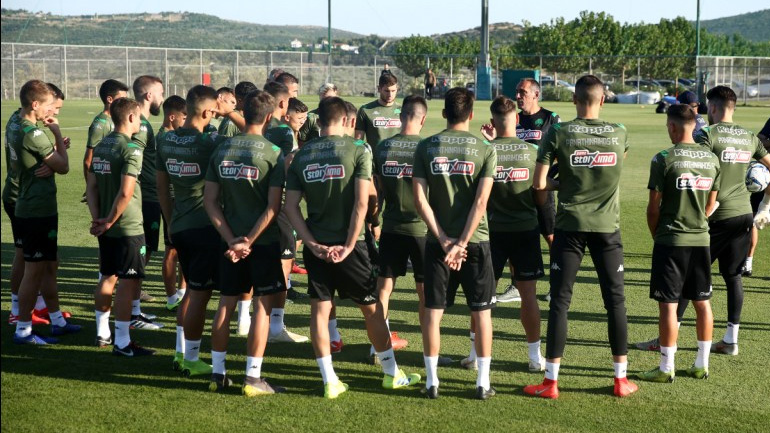 Η πρώτη προπόνηση του Παναθηναϊκού στο Κορωπί