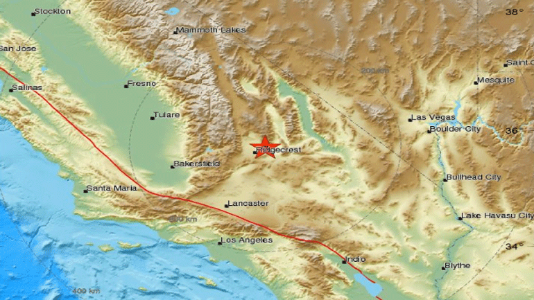 ΗΠΑ: Σεισμική δόνηση 6,4R στη Νότια Καλιφόρνια