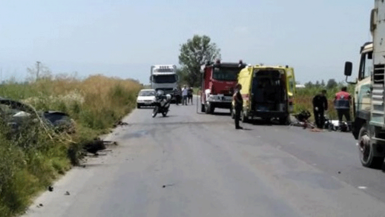 Τροχαίο δυστύχημα με έναν νεκρό και δύο τραυματίες στη Βέροια