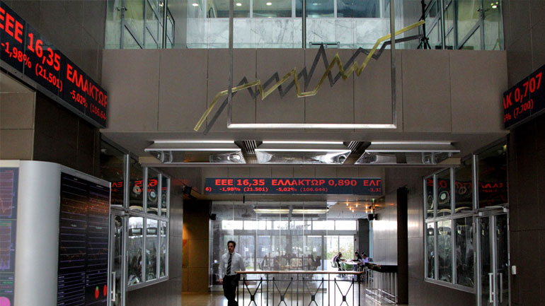 Πτώση στο Χρηματιστήριο Αθηνών