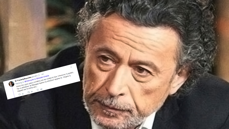 Το tweet του Μάκη για το βίντεο του Θ. Πλεύρη στα Εξάρχεια