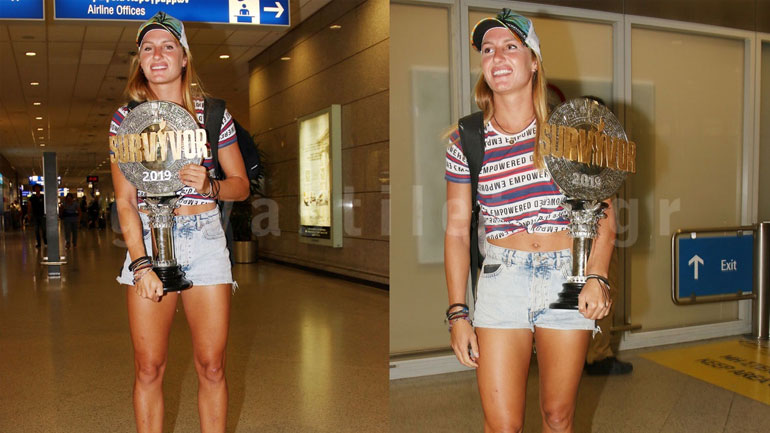 Κατερίνα Δαλάκα: Επέστρεψε στην Ελλάδα η νικήτρια του Survivor 2019!