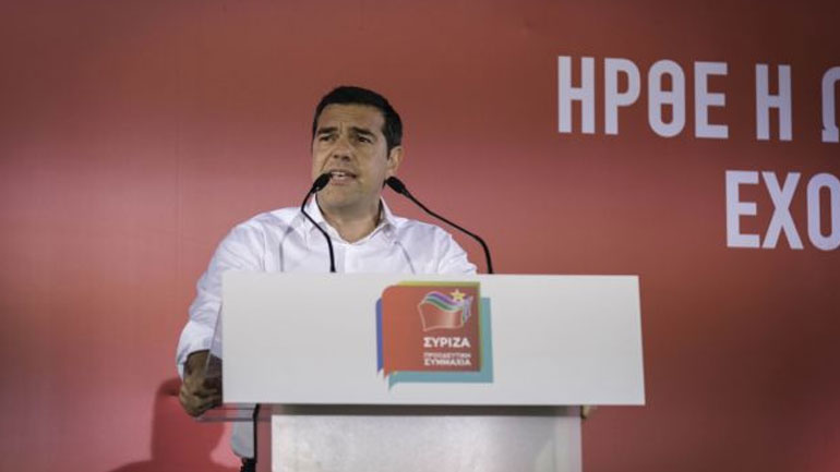 Ομιλία Τσίπρα απόψε στην πλατεία Συντάγματος