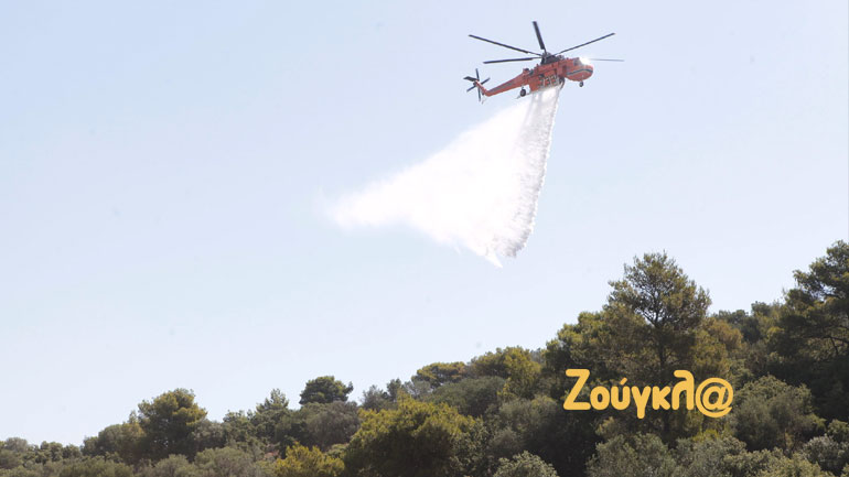 Υπό έλεγχο τέθηκε εγκαίρως η πυρκαγιά στα Σπάτα – Συνελήφθη ηλικιωμένη