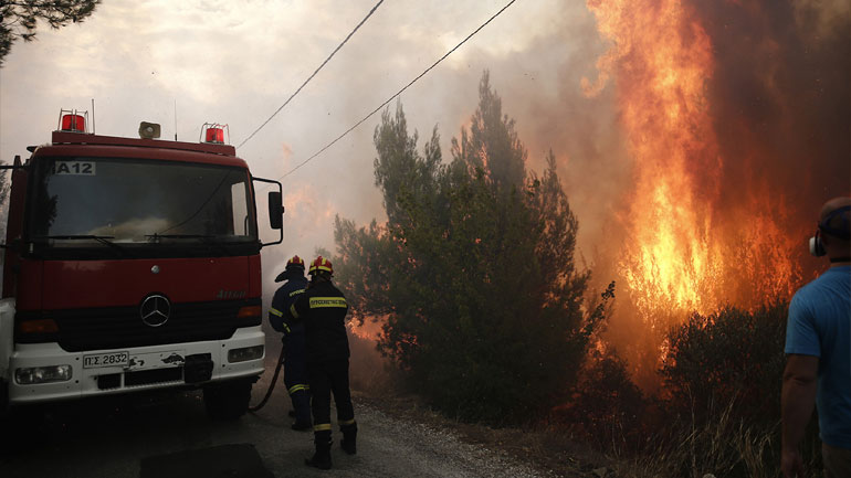 Σύλληψη 64χρονου για εμπρησμό στην περιοχή Μανίκια Εύβοιας