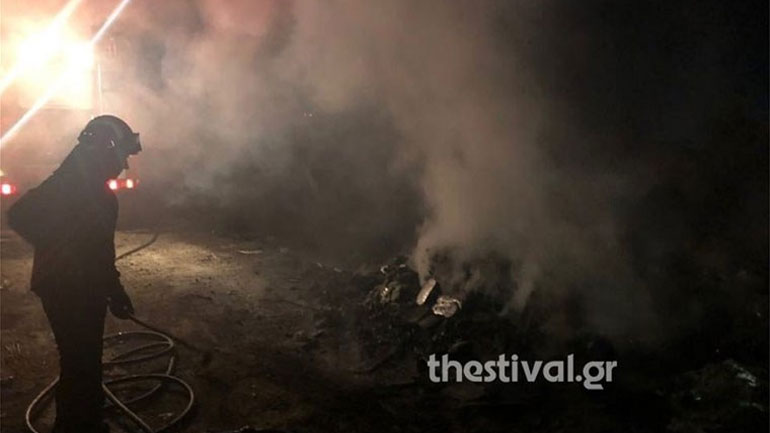 Θεσσαλονίκη: Υπό πλήρη έλεγχο τέθηκε τα ξημερώματα η φωτιά στη Ν. Ιωνία