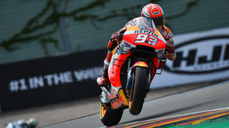 MotoGP2019, Sachsenring: Ασταμάτητος και σε αυτές τις κατατακτήριες ο Marquez MotoGP2019, Sachsenring: Ασταμάτητος και σε αυτές τις κατατακτήριες ο Marquez