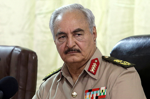 Ο στρατηγός Χαφτάρ