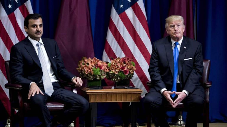 Στις 9 Ιουλίου η συνάντηση του εμίρη του Κατάρ με τον Τραμπ