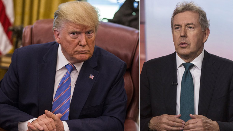 Ο πρέσβης της Βρετανίας στις ΗΠΑ θεωρεί τον Τραμπ «ασταθή» και την κυβέρνησή του «δυσλειτουργική»