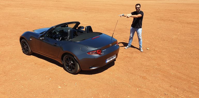 Το καλοκαίρι θα είναι καυτό! (στην φωτογραφία το Mazda MX-5 τελευταίας γενιάς)