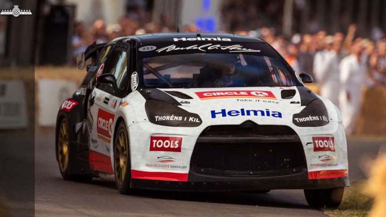 17χρονος δίνει ρεσιτάλ οδήγησης στο Φεστιβάλ του Goodwood