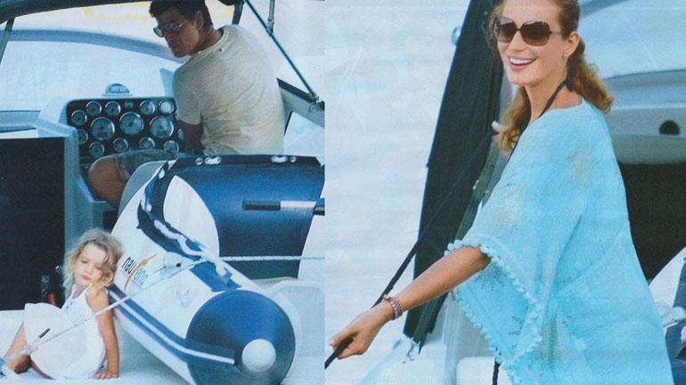 Σκαφάτες διακοπές στα ελληνικά νησιά για τον Σάκη Ρουβά και την Κάτια Ζυγούλη!