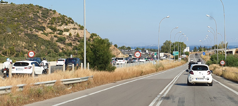 Όταν η παλιά εθνική οδό είναι καλύτερη από την κανονική... (σε θέμα κίνησης)