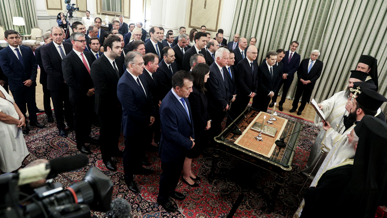 Ορκίστηκε η νέα κυβέρνηση