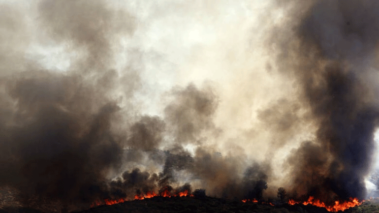 Πολύ υψηλός κίνδυνος πυρκαγιάς  για αύριο Τετάρτη 10 Ιουλίου