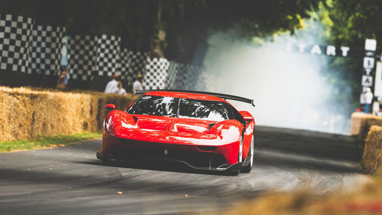 Η πρώτη δημόσια εμφάνιση της Ferrari P80/C