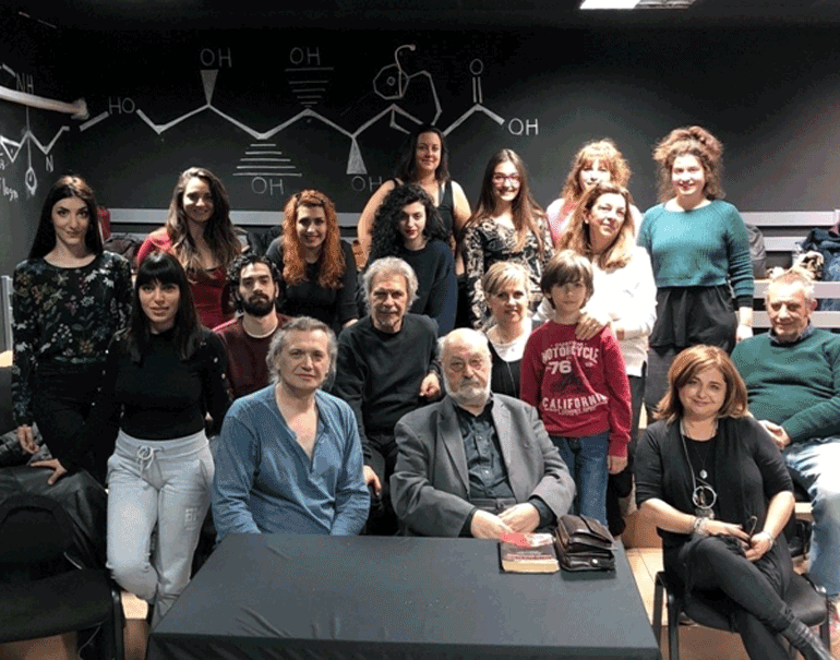 Οι ηθοποιοί και οι συντελεστές της παράστασης