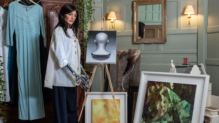 Το πρώτο ρομπότ καλλιτέχνης στον κόσμο