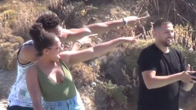 Ο Γιάννης Αντετοκούνμπο μιμείται τον Usain Bolt στην Ψαρρού!