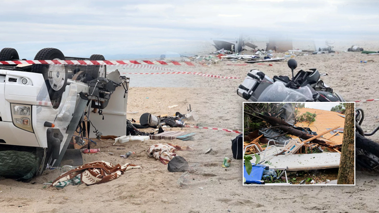 Η εφιαλτική εξέλιξη της θεομηνίας στη Χαλκιδική