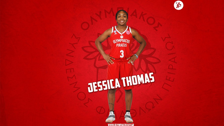 Μπάσκετ: Παρέμεινε στον Ολυμπιακό η Τζέσικα Τόμας