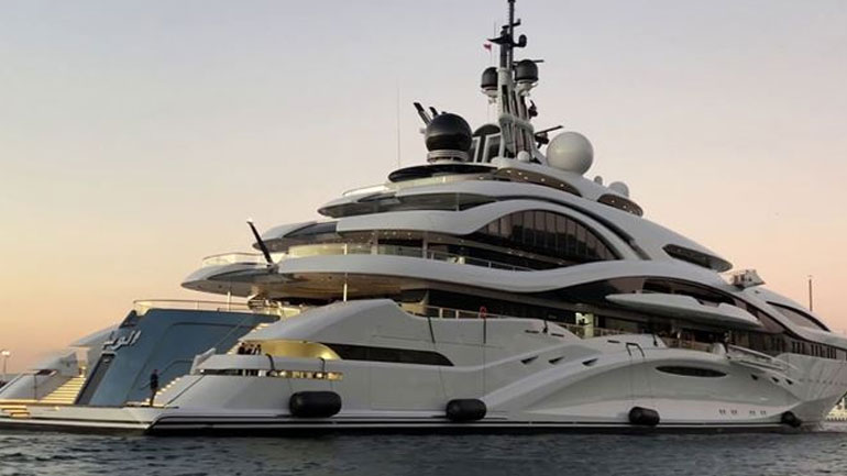 Στην Κρήτη το υπερπολυτελές γιοτ του Εμίρη του Κατάρ