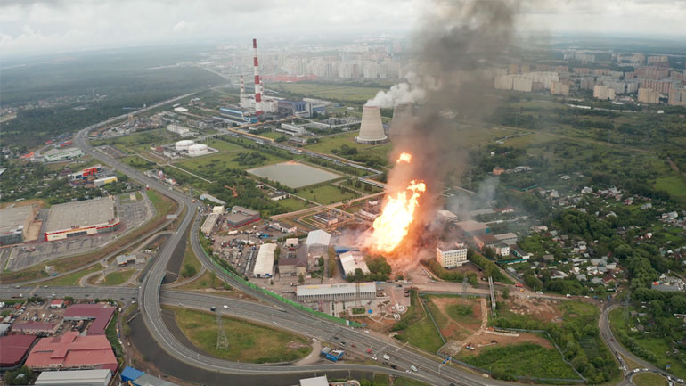 Ρωσία: Ένας νεκρός και 13 τραυματίες από την πυρκαγιά σε θερμοηλεκτρικό σταθμό