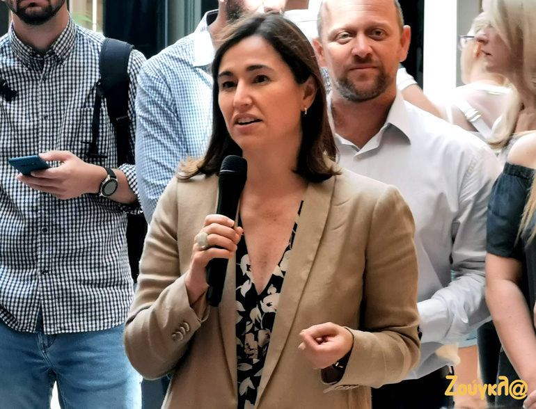 H κυρία Marta Sanchez, Head of Retail του Ομίλου Vodafone