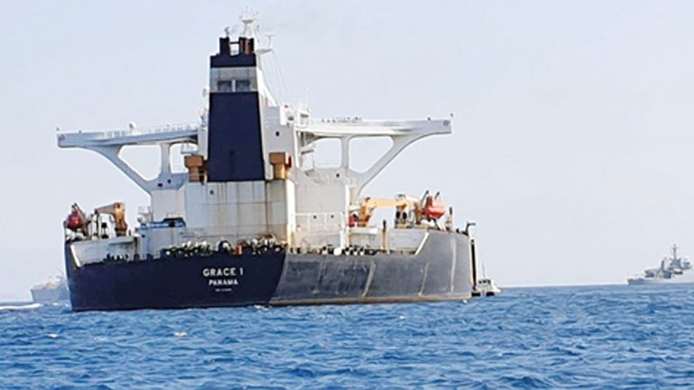 Συνελήφθησαν δύο ακόμη μέλη του πληρώματος του τάνκερ Grace 1 στο Γιβραλτάρ