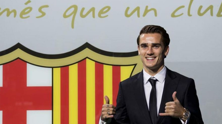 Στην Μπαρτσελόνα κι επίσημα ο Γκριεζμάν με ρήτρα 800 εκατ. ευρώ!