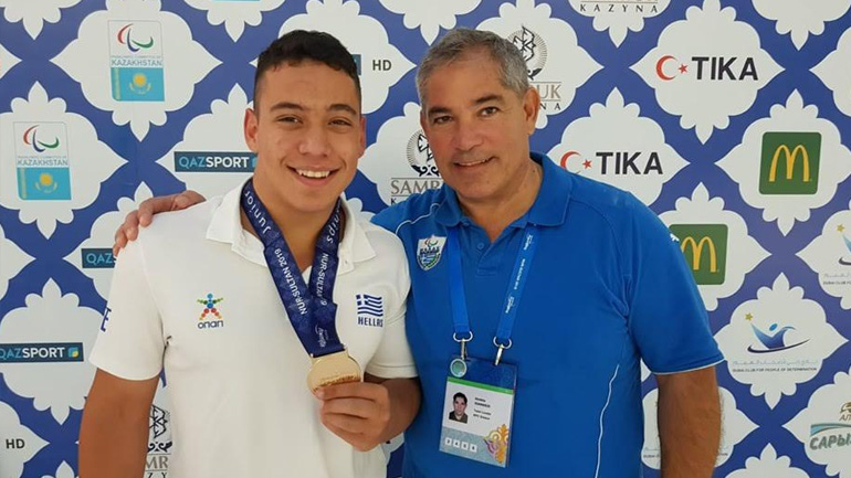 Άρση βαρών σε πάγκο: Χρυσό μετάλλιο για τον Βαγενά στο παγκόσμιο πρωτάθλημα νέων