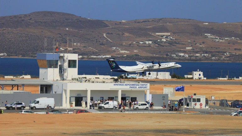 Ανοδικά κινούνται οι αφίξεις στην Πάρο