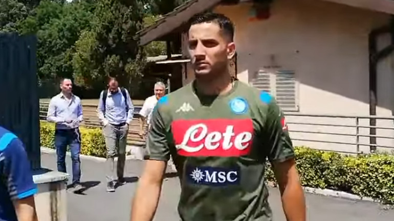 Ενσωματώθηκε στην προετοιμασία της Νάπολι ο Μανωλάς