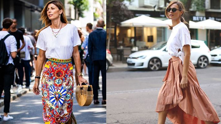 Οι top συνδυασμοί με ένα λευκό T-shirt