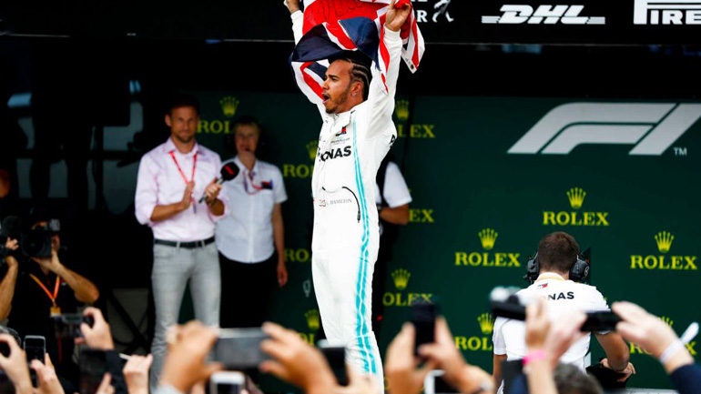 Στο  Silverstone αφεντικό είναι ο Hamilton