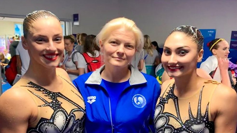 Καλλιτεχνική κολύμβηση: Ένατες οι Πλατανιώτη και Παπάζογλου στο τεχνικό ντουέτο