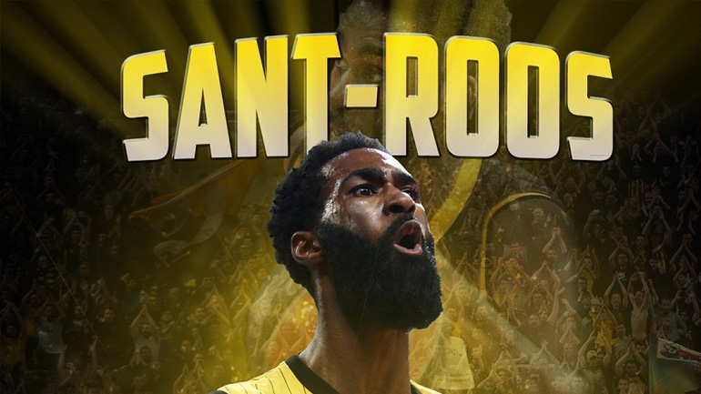 Μπάσκετ: Επίσημα για άλλα δύο χρόνια στην ΑΕΚ ο Σαντ-Ρόος