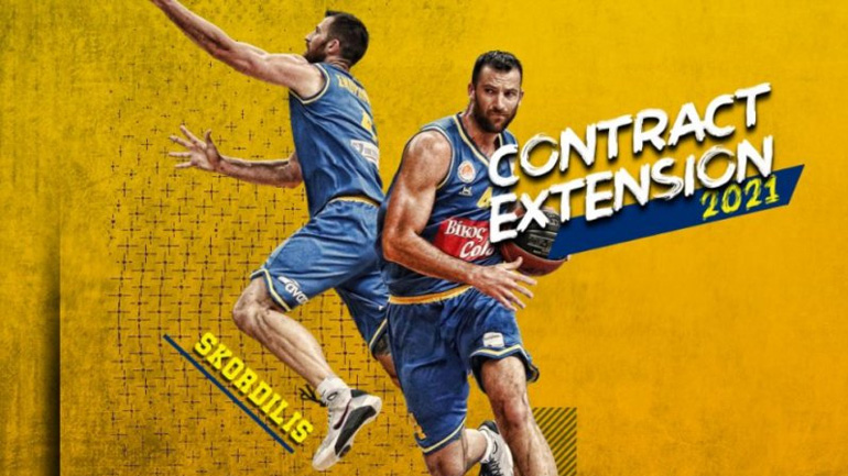 Μπάσκετ: Μέχρι το 2021 στο Περιστέρι ο Σκορδίλης