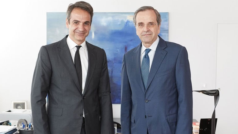 Τετ α τετ Σαμαρά – Μητσοτάκη