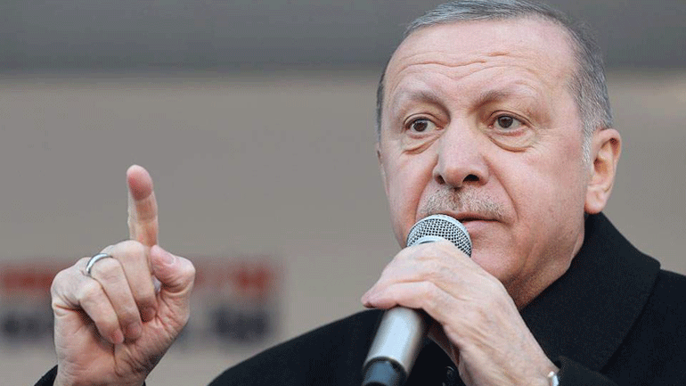 Ερντογάν: Γελιούνται όσοι βρίσκουν δίκιο στην απέναντι πλευρά