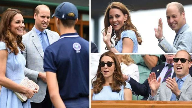 Kate Middleton: Κομψή εμφάνιση στο πλευρό του Πρίγκιπα William στον τελικό του Wimbledon