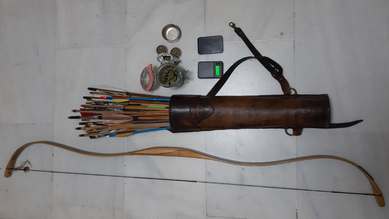 Τόξο, βέλη και κάνναβη κατείχε 33χρονος που συνελήφθη στο Κιλκίς